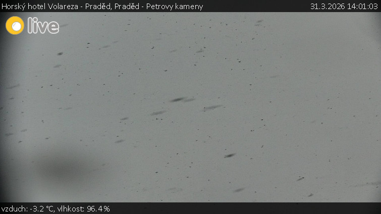 Horský hotel Volareza - Praděd - Praděd - Petrovy kameny - 31.3.2026 v 14:01