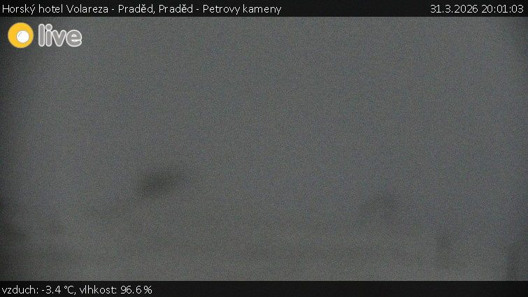 Horský hotel Volareza - Praděd - Praděd - Petrovy kameny - 31.3.2026 v 20:01