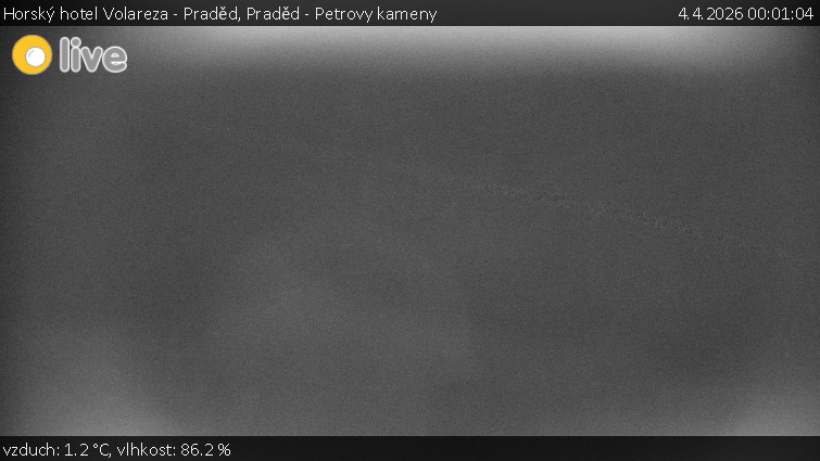 Horský hotel Volareza - Praděd - Praděd - Petrovy kameny - 4.4.2026 v 00:01