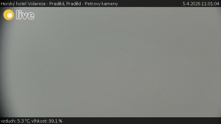 Horský hotel Volareza - Praděd - Praděd - Petrovy kameny - 5.4.2026 v 11:01