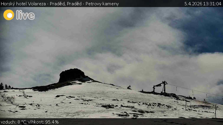 Horský hotel Volareza - Praděd - Praděd - Petrovy kameny - 5.4.2026 v 13:31