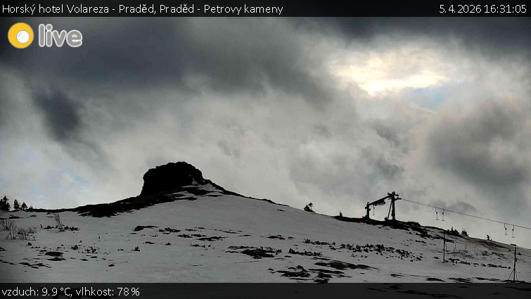 Horský hotel Volareza - Praděd - Praděd - Petrovy kameny - 5.4.2026 v 16:31