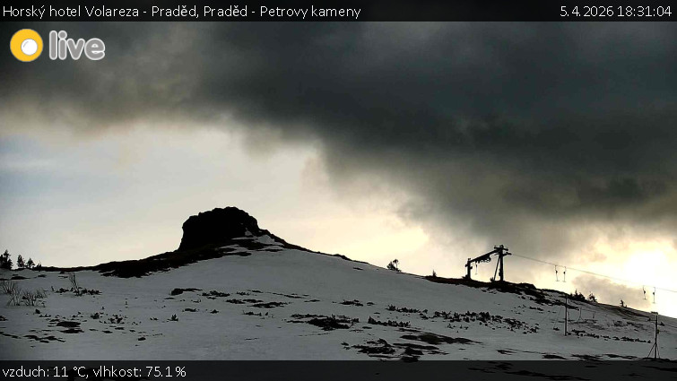 Horský hotel Volareza - Praděd - Praděd - Petrovy kameny - 5.4.2026 v 18:31