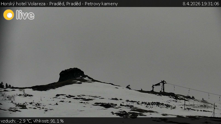 Horský hotel Volareza - Praděd - Praděd - Petrovy kameny - 8.4.2026 v 19:31