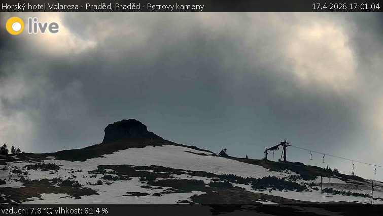 Horský hotel Volareza - Praděd - Praděd - Petrovy kameny - 17.4.2026 v 17:01