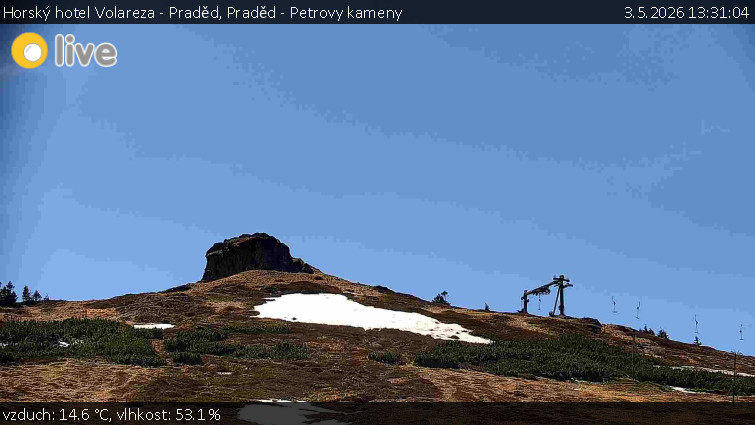 Horský hotel Volareza - Praděd - Praděd - Petrovy kameny - 3.5.2026 v 13:31
