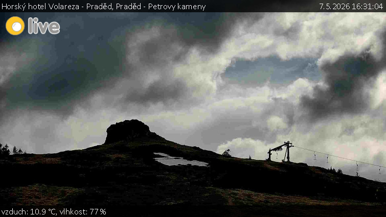 Horský hotel Volareza - Praděd - Praděd - Petrovy kameny - 7.5.2026 v 16:31
