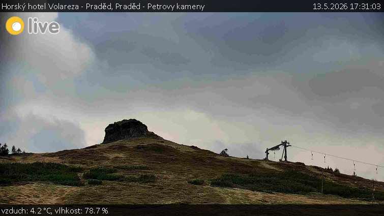Horský hotel Volareza - Praděd - Praděd - Petrovy kameny - 13.5.2026 v 17:31