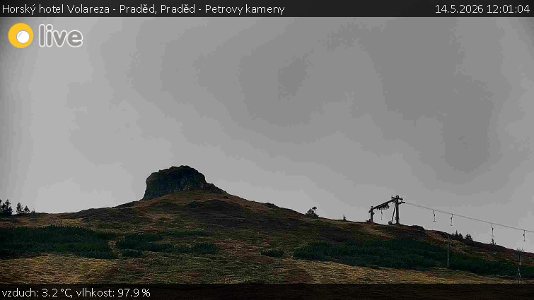 Horský hotel Volareza - Praděd - Praděd - Petrovy kameny - 14.5.2026 v 12:01