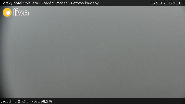 Horský hotel Volareza - Praděd - Praděd - Petrovy kameny - 16.5.2026 v 17:01