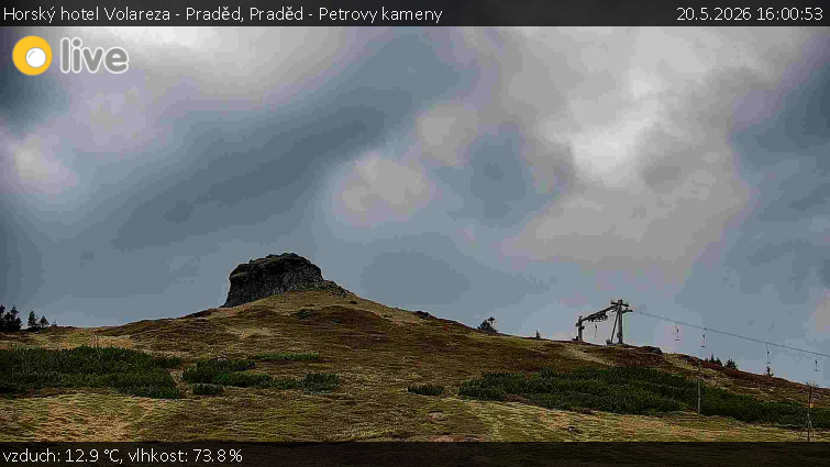 Horský hotel Volareza - Praděd - Praděd - Petrovy kameny - 20.5.2026 v 16:00