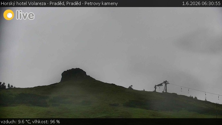Horský hotel Volareza - Praděd - Praděd - Petrovy kameny - 1.6.2026 v 06:30