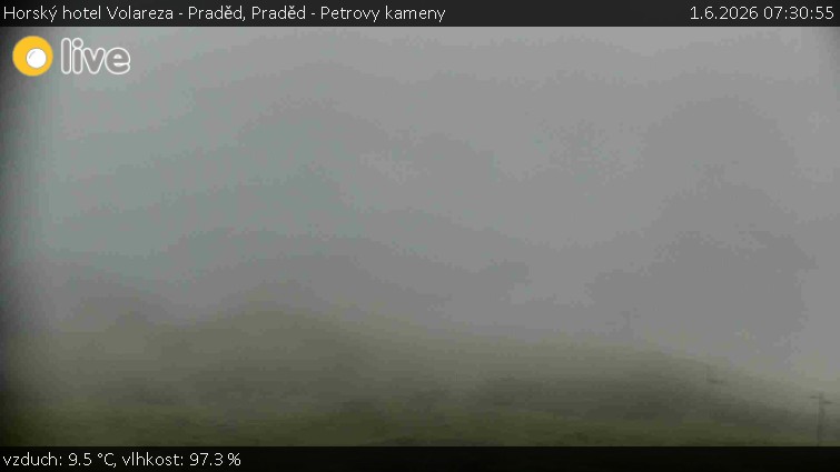 Horský hotel Volareza - Praděd - Praděd - Petrovy kameny - 1.6.2026 v 07:30