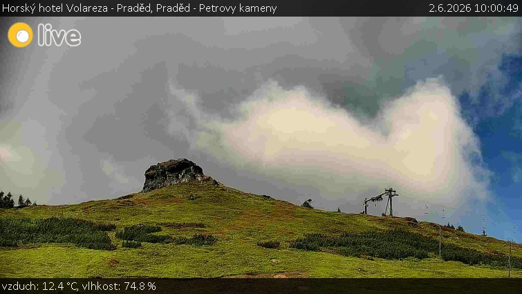 Horský hotel Volareza - Praděd - Praděd - Petrovy kameny - 2.6.2026 v 10:00