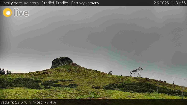 Horský hotel Volareza - Praděd - Praděd - Petrovy kameny - 2.6.2026 v 11:30