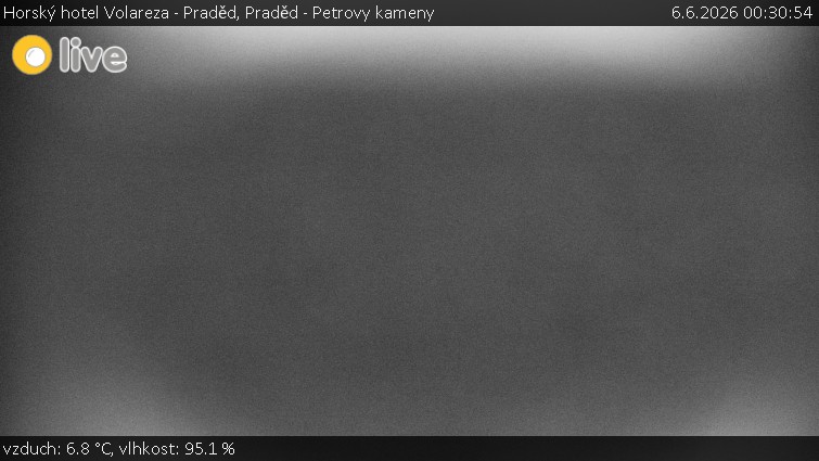 Horský hotel Volareza - Praděd - Praděd - Petrovy kameny - 6.6.2026 v 00:30