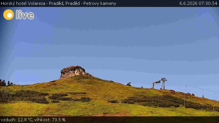 Horský hotel Volareza - Praděd - Praděd - Petrovy kameny - 6.6.2026 v 07:30