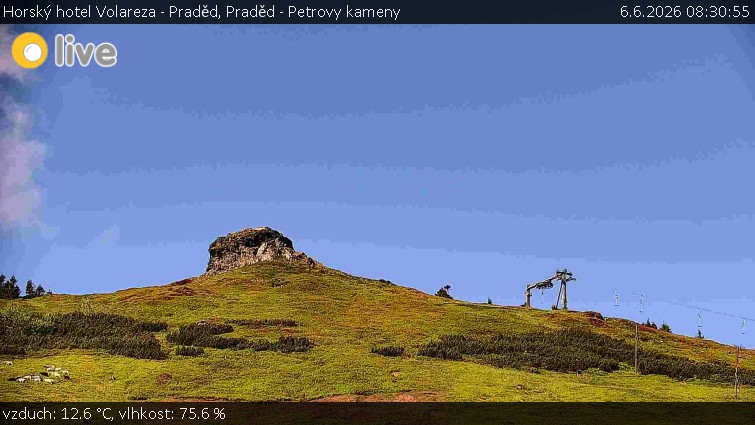 Horský hotel Volareza - Praděd - Praděd - Petrovy kameny - 6.6.2026 v 08:30