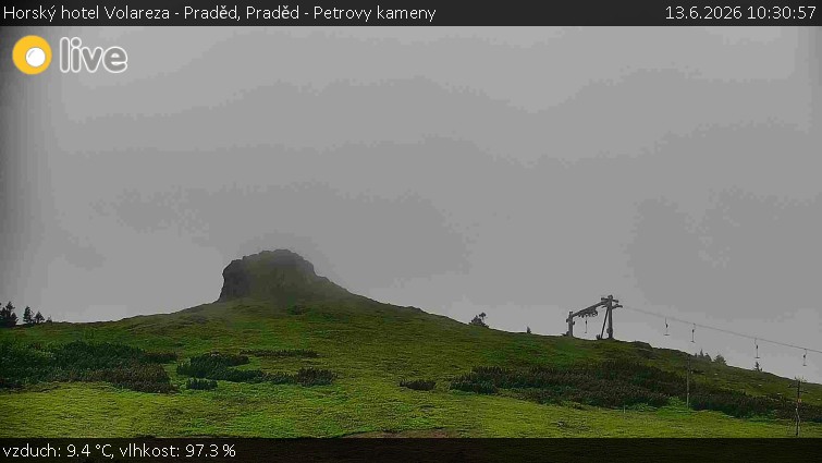 Horský hotel Volareza - Praděd - Praděd - Petrovy kameny - 13.6.2026 v 10:30