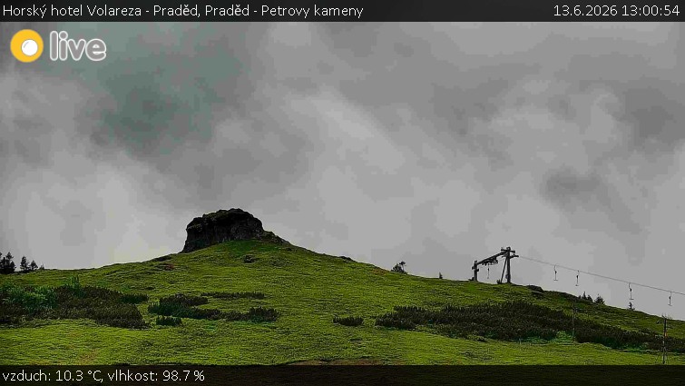 Horský hotel Volareza - Praděd - Praděd - Petrovy kameny - 13.6.2026 v 13:00