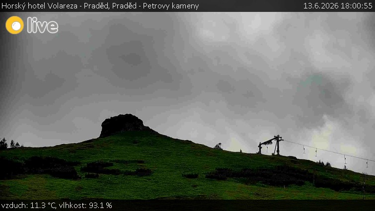 Horský hotel Volareza - Praděd - Praděd - Petrovy kameny - 13.6.2026 v 18:00
