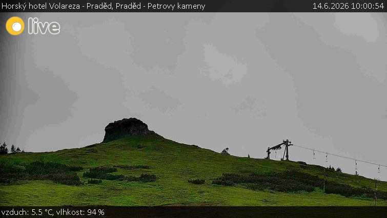 Horský hotel Volareza - Praděd - Praděd - Petrovy kameny - 14.6.2026 v 10:00