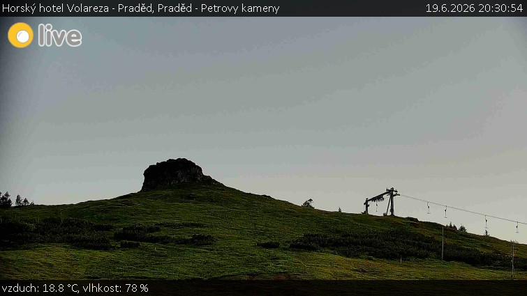 Horský hotel Volareza - Praděd - Praděd - Petrovy kameny - 19.6.2026 v 20:30
