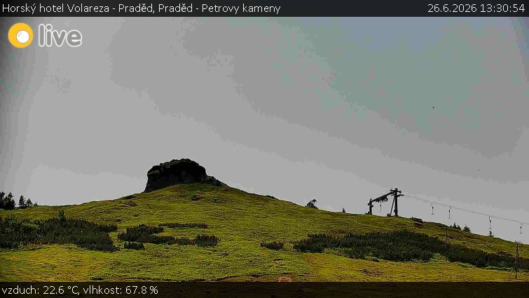 Horský hotel Volareza - Praděd - Praděd - Petrovy kameny - 26.6.2026 v 13:30
