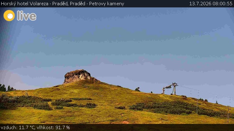 Horský hotel Volareza - Praděd - Praděd - Petrovy kameny - 13.7.2026 v 08:00