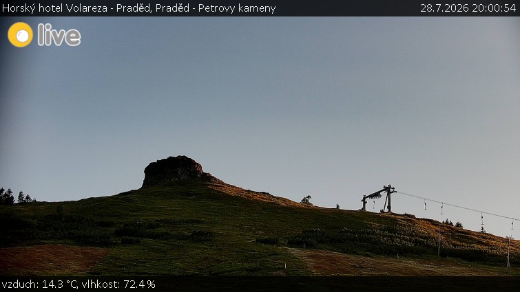 Horský hotel Volareza - Praděd - Praděd - Petrovy kameny - 28.7.2026 v 20:00