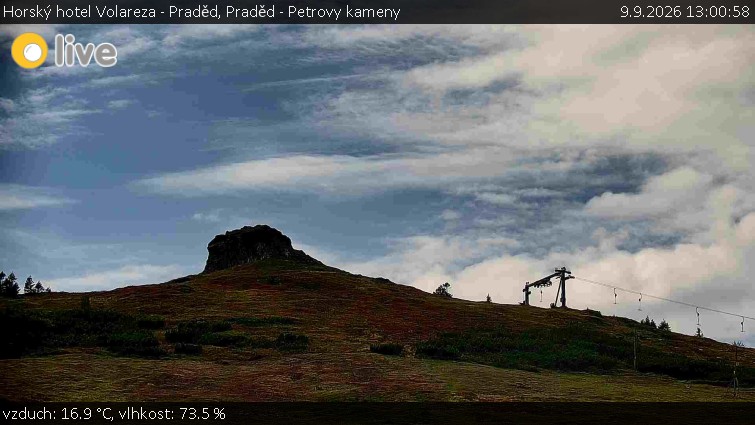 Horský hotel Volareza - Praděd - Praděd - Petrovy kameny - 9.9.2026 v 13:00
