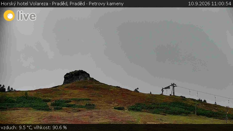 Horský hotel Volareza - Praděd - Praděd - Petrovy kameny - 10.9.2026 v 11:00