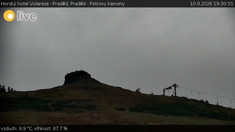 Horský hotel Volareza - Praděd - Praděd - Petrovy kameny - 10.9.2026 v 19:30