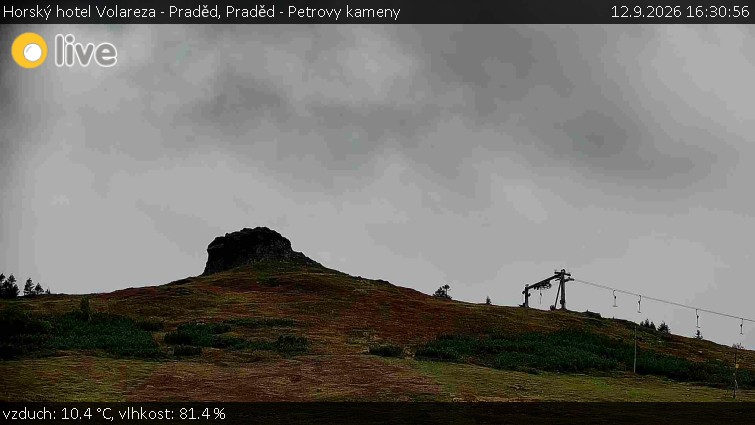 Horský hotel Volareza - Praděd - Praděd - Petrovy kameny - 12.9.2026 v 16:30