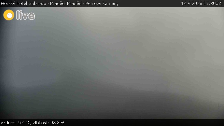 Horský hotel Volareza - Praděd - Praděd - Petrovy kameny - 14.9.2026 v 17:30