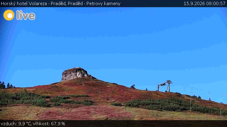 Horský hotel Volareza - Praděd - Praděd - Petrovy kameny - 15.9.2026 v 08:00