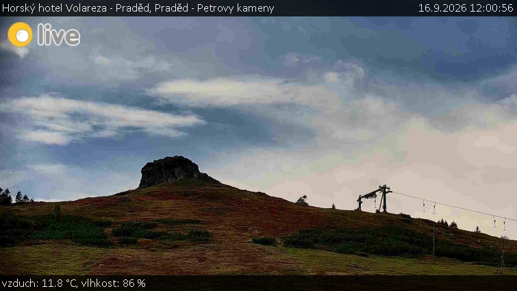 Horský hotel Volareza - Praděd - Praděd - Petrovy kameny - 16.9.2026 v 12:00