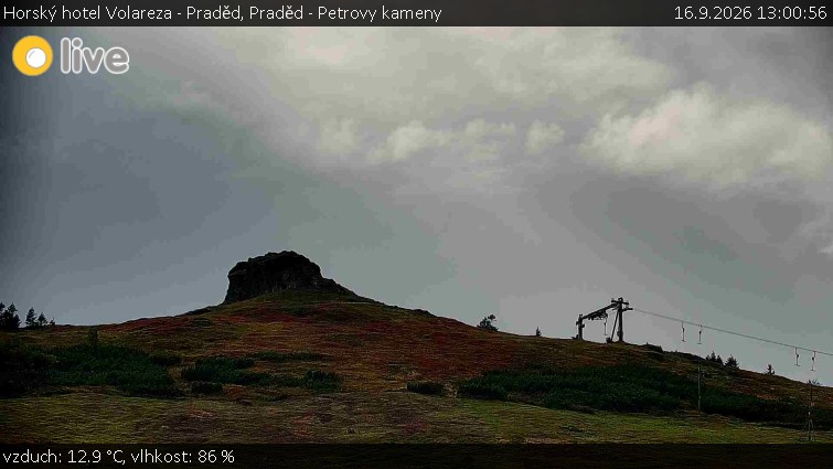 Horský hotel Volareza - Praděd - Praděd - Petrovy kameny - 16.9.2026 v 13:00