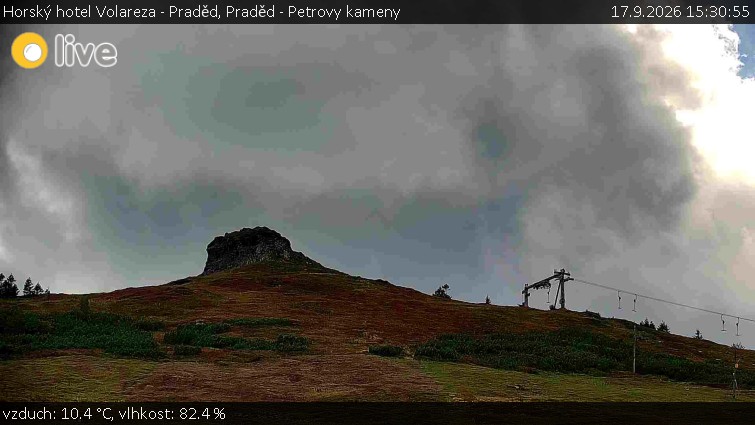 Horský hotel Volareza - Praděd - Praděd - Petrovy kameny - 17.9.2026 v 15:30