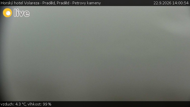 Horský hotel Volareza - Praděd - Praděd - Petrovy kameny - 22.9.2026 v 14:00