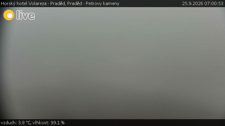 Horský hotel Volareza - Praděd - Praděd - Petrovy kameny - 25.9.2026 v 07:00