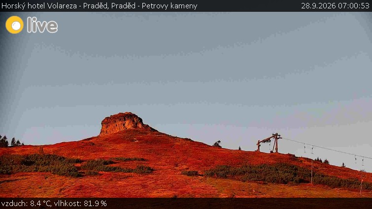 Horský hotel Volareza - Praděd - Praděd - Petrovy kameny - 28.9.2026 v 07:00