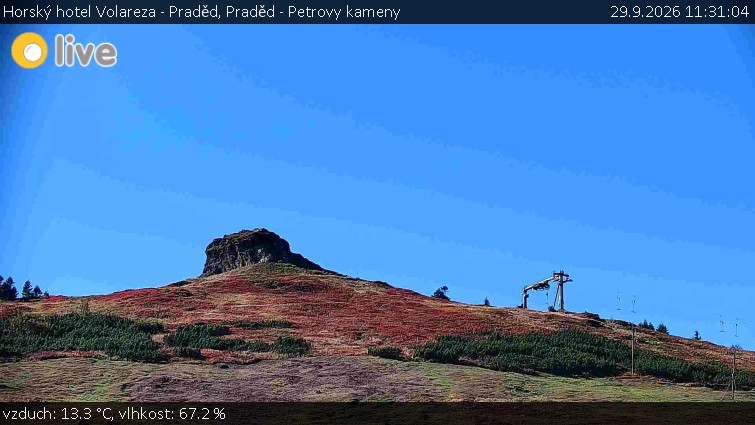 Horský hotel Volareza - Praděd - Praděd - Petrovy kameny - 29.9.2026 v 11:31