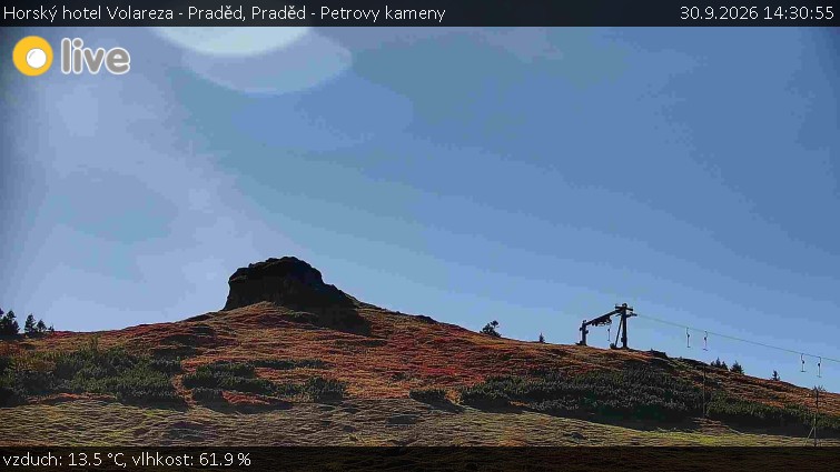 Horský hotel Volareza - Praděd - Praděd - Petrovy kameny - 30.9.2026 v 14:30