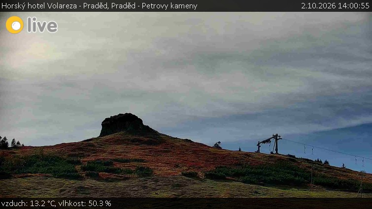 Horský hotel Volareza - Praděd - Praděd - Petrovy kameny - 2.10.2026 v 14:00