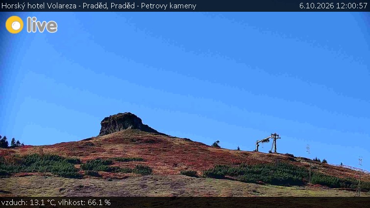 Horský hotel Volareza - Praděd - Praděd - Petrovy kameny - 6.10.2026 v 12:00