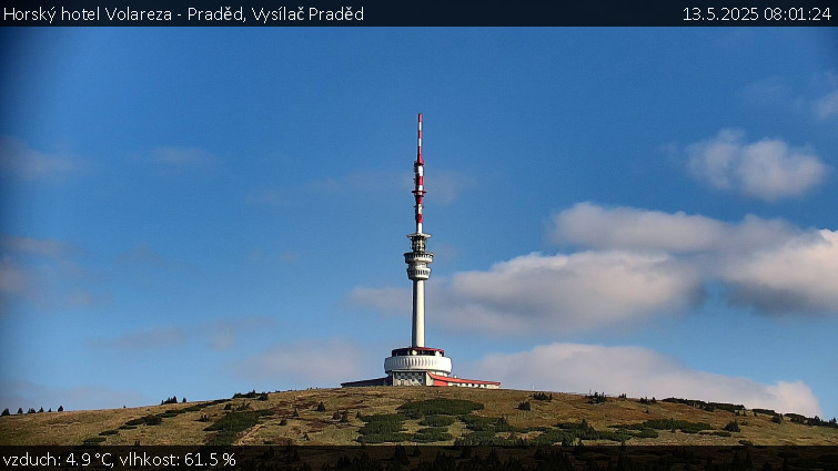 Horský hotel Volareza - Praděd - Vysílač Praděd - 13.5.2025 v 08:01 Horský hotel Volareza - Praděd - Vysílač Praděd - 13.5.2025 v 08:01