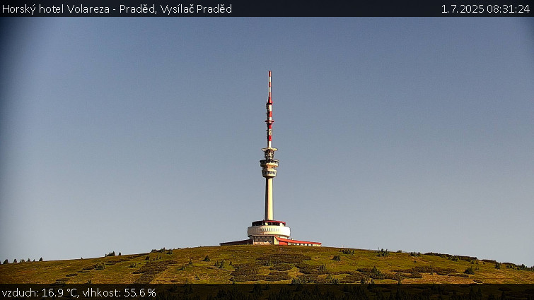 Horský hotel Volareza - Praděd - Vysílač Praděd - 1.7.2025 v 08:31