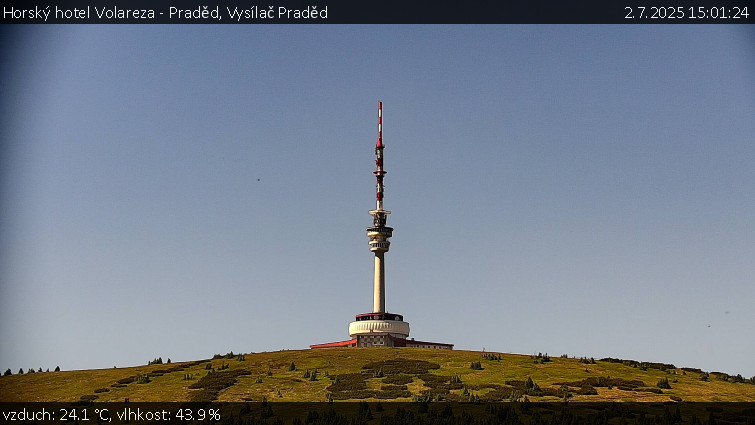 Horský hotel Volareza - Praděd - Vysílač Praděd - 2.7.2025 v 15:01