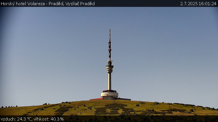 Horský hotel Volareza - Praděd - Vysílač Praděd - 2.7.2025 v 16:01